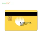 barcode membership chip pvc magnet card