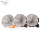 Pour Over Coffee Dripper Reusable With Seperate Stand Coffee Drip Cone Metal Coffee Filter