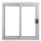window models for bedroom and pvc sliding glass window with blind inside double glass window made in china