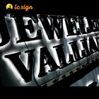 New arrival! back lit customized car logo mirror polishing stainless steel metal alphabet letter led channel letter