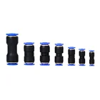 SNS SPU Series one touch push to connect plastic quick fitting equal union straight pneumatic air tube hose connector