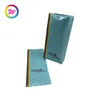 custom design size aluminum foil side gusset coffee bag with valve