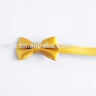 Ladies Fashion Gold PU Belt With Bow For Dress
