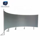 180 Degree immersive driving simulator curved projection screen, customized screen