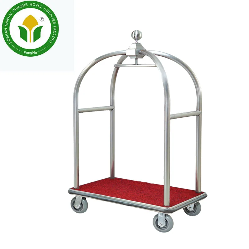 concierge luggage trolley