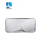 Promotion sale double circle car front window sunshade