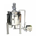 High quality stainless steel electric heating jacketed mixing tank 50 liter for sale