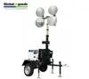 4*1000W emergency lighting 4.6m telescopic portable lighting tower mobile flood light tower