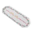 christmas party plates santa cookie platter plates