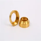 custom factory five axis cnc machining stainless steel/ aluminum/ brass part