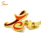 Wholesale custom soft hard enamel metal logo lapel pin badge