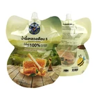 custom shape doypack BPA free alcohol drink 100ml spout pouch