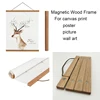 /product-detail/cotton-canvas-painting-wooden-magnet-wall-poster-hanger-timber-diy-assemble-frame-62081837220.html
