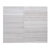 Good quality&best price white wooden vein marble cross cut