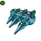 Plastic accessories Plastic Plating christmas tree decorations balls