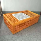 large sizeplastic chicken poultry transport crate cage