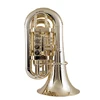 high grade music instrument plastic gold and silver tuba for sale