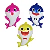 BABY SHARK Sea Animals Foil Balloons Party Supplies Baby Shower Favors Inflatable Helium Birthday Decorations Shark Balloon