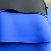 Soft stretch custom color blue polyester coated SBR rubber sheet nylon neoprene for bag