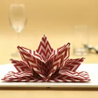 Wholesale Decoupage Luxury Wedding Prefold Hotel Table 3D Cocktail Party Material Paper Napkin Manufacturer With Fsc