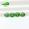 natural green garnet stone round cut green garnet prices per carat