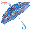 No drip umbrella with plastic cover for kids,children umbrella kids with thomas printing
