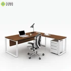 XINDA CLOVER Office furniture executive desk modern boss table L shape director table