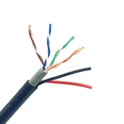 Factory price pvc lszh jacket outdoor utp ftp sftp cat5 cat 5 cat6 cat6 network lan ethernet cable power cable