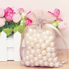 Custom small organza bag pouch with logo