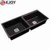 EJOY High Quality double sink kitchen Customized double bowl oem kitchen sink