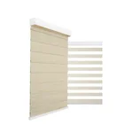 Home Window Motorized Double Layers Fabric Day Night Window Blind/window covering