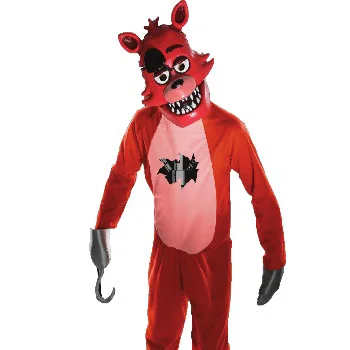 Оптовая продажа Хэллоуин костюм пять ночь Фредди Костюм лисы пират Red Fox комплект из 3 предметов Подростковый Костюм Набор