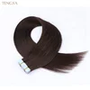 Custom High Quality Korean Tape Hair Extension Virgin Human Hair,Natural Hair Extension 100%