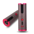 Portable 2 directions curling USB Power bank Automatic wireless hair curler