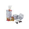 New design wedding gift packing square candy tin box