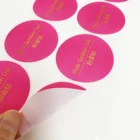 High Quality Custom Golden Foil Stamping Stickers in Sheet for Packaging Gold Foil Labels