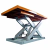 fork work platform hydraulic moveable outdoor material lift elevator