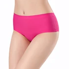 Fat women's underwear satin bikini thong plus size panties