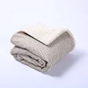 cobertor de casal soft short plush outdoor cotton double throw blanket fleece