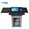 Smart lectern with speaker, AV controller, microphone and touch screen built-in, e-Podium S700