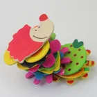 2019 Lovely Wooden Animal Cartoon Fridge Stickers Magnetic Refrigerator Magnets