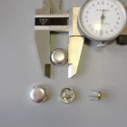 15mm Liaode Baseball Cap Top Aluminum Metal Buttons