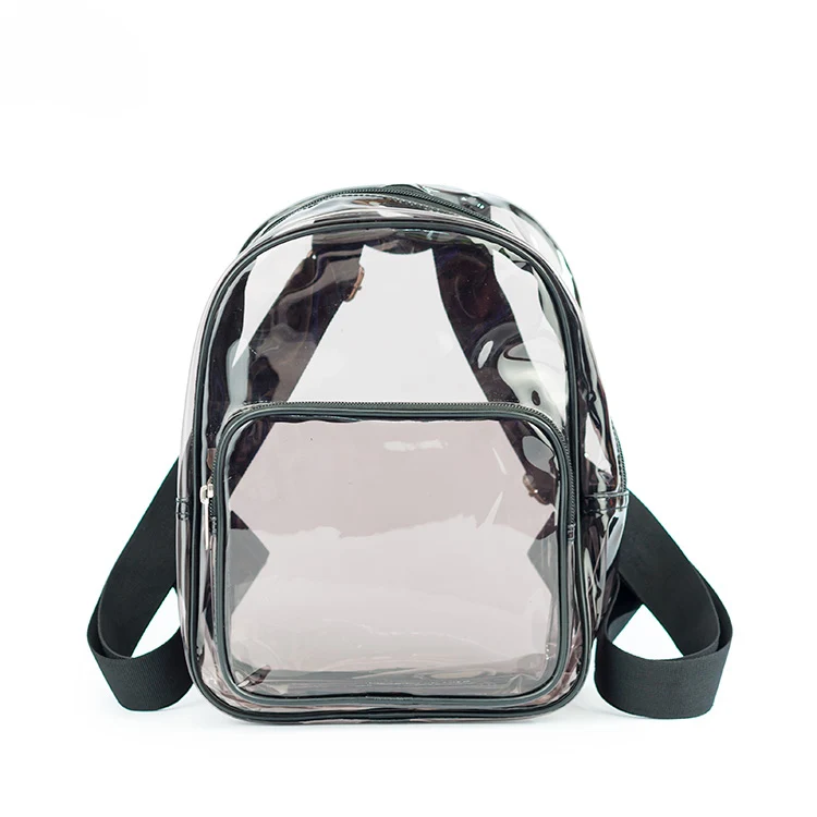 small clear bookbag