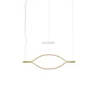 MARSDEN hotel lobby modern luxury LED 30W copper lighting brass hotel