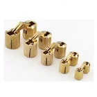 180 degree brass concealed cylinder brass hinge small Brass Barrel invisible hinge
