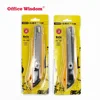 blade sliding and snap off box cutters utility knife steel utility mini paper pocket cutter knife