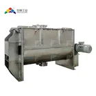 Dry powder mixer horizontal ribbon mixer protein powder mixing machine