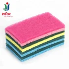 Kitchen cleaning foam non scratch cellulose scrub sponge
