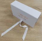 Paper printing cosmetic gift set collection white foil paper box