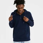 street style top selling men apparel custom made polyester sports hoodies with botton